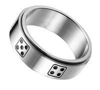 Veemoon Bague En Acier Pour Homme Créative Et Décorative Anneau Élégant Pour Doigt