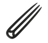 Veemoon Baguette à Cheveux Chinoise En Bois Naturel Trois Dents, Fourchette à Cheveux Vintage, Accessoire Chignon Pour Usage Quotidien Et Événements