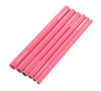 Veemoon Baguette de Coiffure Rose en Métal 6pcs pour Manucure à Domicile, Outil User Friendly pour Repousse-cuticules et Modelage D'ongles Précis