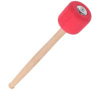 Veemoon Baguette de Grosse Caisse Rouge en Mousse Antidérapante Maillet de Tambour pour Adultes Baguette d'Entraînement Percussion Accessoire Polyvalent pour Batterie et Musique - 1