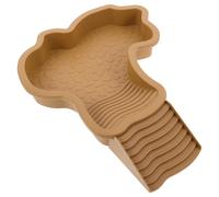 Veemoon Bain de Tortue Multifonction en Plastique avec Rampe Antidérapante, Plateforme D'exposition pour Tortues Aquatiques, Usage Polyvalent pour Gecko et Reptiles Terrestres