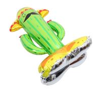 Veemoon Ballon Cactus en Aluminium 4d 1 Pièce, Décoration Fête Hawaïenne, Ballon Gonflable Cartoon, Accessoire Décoratif Stand-up, Ambiance Été Intérieur Extérieur