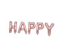 Veemoon Ballons Happy Anniversary Aluminium Set Décoratif pour Mariage et Anniversaire Kit Ballon Aluminium pour Fête et Célébration