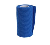 Veemoon Bandage Autoadhésif Élastique pour Animaux Non Tissé Flexible pour Cheville Poignet Genou Support de Blessures Bleu