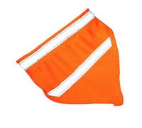 Veemoon Bandana Chien Réfléchissant Ajustable Polyester Foulard de Sécurité Fluorescent pour Promenade Nocturne Collerette Légère et Respirante pour Petits et Grands Chiens Visibilité