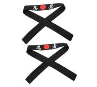 Veemoon Bandana Samurai Ajustable Pour Karaté - Accessoire Tête Pour Chefs Et Ninjas - Idéal Pour Fêtes Et Activités Style Unique Et Coloré