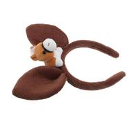 Veemoon Bandeau Cheval Cartoon pour Garçon et Filles en Peluche Douce Oreilles de Cheval, Accessoire Créatif pour Fête à Thème Ferme et Nouvel An 2026