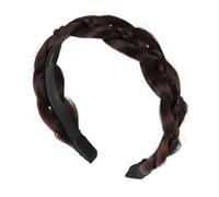 Veemoon Bandeau Cheveux Femme Tressé Headband Synthétique Pour Perruque Accessoire Coiffure Quotidien