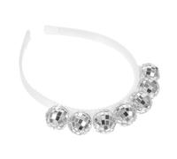 Veemoon Bandeau Disco Miroir Décoratif Pour Fête Accessoire De Cheveux Éclatant Pour Soirées Et Célébrations Photo Prop Charmant Et Festif