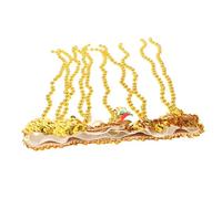 Veemoon Bandeau Égyptien Serpent Doré Perlée Costume Égyptien Femme Accessoire Coiffure Soirée Halloween Fête Taille Unique