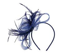 Veemoon Bandeau En Soie Beige Chapeau Rose Queue De Cheval En Organza Surdimensionné Fantaisie Élégant En Maille Tendance Marron Pour Femme Mignon UV Artificiel Bleu Marine