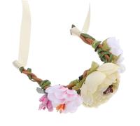 Veemoon Bandeau Fleuri Pour Animaux Serre-tête Avec Fleurs Accessoire De Tête Pour Chat