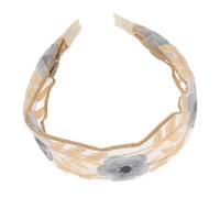 Veemoon Bandeau Pour Cheveux Tulle Pour Femme Accessoire Pour Cheveux Brodé Bandeau Large Outil De Coiffure Pour Femme