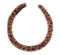 Veemoon Bandeau rétro imprimé léopard foulard accessoires de costume de guépard oreilles à imprimé léopard costume de guépard femme bandeaux filles guépard en tissu