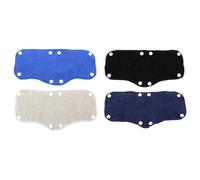 Veemoon Bandeaux Anti-Transpiration en Polyester 4 Pièces pour Casque Industriel Ceintures Absorbantes de Sueur Confortables Système de Refroidissement Couleur Aléatoire