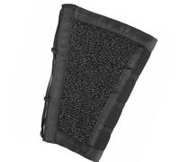 Veemoon Bandelette de Nettoyage Noire pour Pinceaux de Maquillage - Tampon Réutilisable en Matériau Résistant - Accessoire Pratique pour Maison et Voyage - Nettoyeur pour Outils