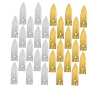 Veemoon Bandes Électrodes Cuivre et Zinc 40 Pièces pour Expériences Électriques Éducatives, Matériel Scientifique pour Batterie aux Fruits, Enseignement et Apprentissage des Sciences