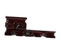 Veemoon Base Bois Massif pour Pots de Fleurs et Supports de Théière Plateau Décoratif Vintage pour Maison Présentoir Polyvalent pour Plantes Vases et Objets Art