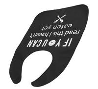Veemoon Bavoir Adulte Imperméable Réutilisable pour Dîner à Bavoir Souple et Flexible pour Personnes Âgées Design Pratique et Confortable avec Fermeture