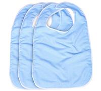 Veemoon Bavoirs Adultes En Coton Lot De 3 Pièces Lavables Protection Repas Pour Personnes Âgées Portable Réutilisable Bavoirs Senior Pour Manger Usage Quotidien