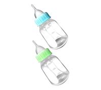 Veemoon Biberon pour Animaux avec Tétine Distributeur de Médicaments pour Chiots Compte-Gouttes pour Élevage avec Graduation