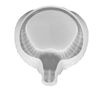 Veemoon Blanc Moule en Silicone Tête de Vache pour Rangement, DIY | Réutilisable, Démoulage Facile, pour Débutants et Artistes Résine, Pigments et Argile Séchant à L'air