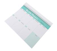 Veemoon Bloc-notes Planificateur Hebdomadaire pour École et Maison Organiseur Horaires et Listes de Tâches Cahier de Quotidienne Multifonction pour et Planification