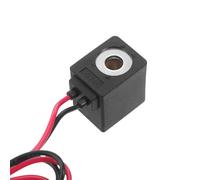 Veemoon Bobine Électromagnétique à Double Fil Dc 24V 3W pour Électrovanne Hydraulique Bobine de Solénoïde de Levage et Benne Inclinable Remplacement pour Remorque Élévatrice et Système