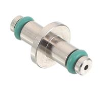 Veemoon Bobine Pivotante de Plongée Haute Pression avec Joint Torique, Accessoire de Remplacement pour Manomètre 7/16-20unf, Pièce Détachée Argentée Compatible pour Réparations de Plongée