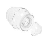 Veemoon Bocal Verre pour Cornichons Cuisine Récipient de Stockage Alimentaire Scellé Pot à Fermentation Transparent avec Capacité Importante pour Légumes et Kimchi