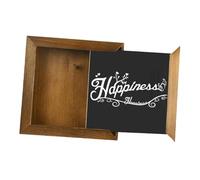 Veemoon Boîte à Économies Cadre Photo en Bois Multifonctionnelle, Tirelire Dissimulée pour Rangement Pièces et Objets Précieux, Décorative pour Salon, 1 Pièce, Rangement Sécurisé