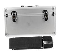 Veemoon Boîte à Médicaments Aluminium avec Poignée Portable Capacité Étanche pour à et Extérieur Organisateur de Pilules Compact et Robuste