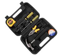 Veemoon Boîte à Outils Multifonctions avec Tournevis Marteau Pince Cutter Coffret Complet Portable pour Réparation Auto Maison et Bricolage Outil Manuel Renforcé pour Hommes