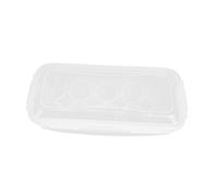 Veemoon Boîte à Œufs pour Réfrigérateur Étui à Œufs Portable avec Compartiments Multiples Boîte de Rangement et Autres Fruits