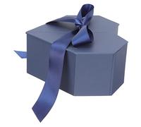 Veemoon Boîte Cadeau Forme de Cœur Robuste et Coffret Femme avec Décoration Rangement Pratique pour Petits Objets et Cosmétiques pour Cadeau et Occasions Spéciales