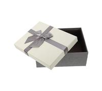 Veemoon Boîte Cadeau Rectangulaire avec Nœud pour Festival Coffret de Rangement Décoratif pour Cosmétiques et Petits Cadeaux