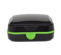 Veemoon Boîte de Rangement Étanche pour Appareil Auditif Boîte Compacte et Portable avec Protection Antichoc Étui de Stockage de Prothèse Auditive de Poche pour Voyage et Usage Extérieur