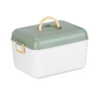 Veemoon Boîte De Rangement Médicale Portable Avec Couvercle Et Compartiments Capacité Spacieuse Multi-usage Pour Maison Bureau Et Voyage