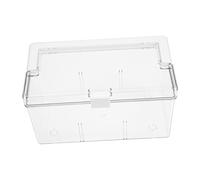 Veemoon Boîte de Rangement Médicale Portable avec Couvercle Transparent et Poignée Organisateur de pour Maison École et Loisirs