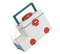 Veemoon Boîte de Rangement Plastique avec Poignée Ergonomique Capacité pour Usage Domestique et Voyage Coffret Portable Vert