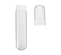 Veemoon Boîte de Rangement Plastique pour Pinces à Épiler et Cils Tube Long avec Couvercle Étui Compact de Voyage Multifonction pour Outils de Beauté et Maquillage