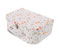 Veemoon Boîte de Rangement Portable avec Poignée Compacte pour Garçon Fille Valise Décorative Robuste et Résistante à Eau Organisateur de Jouets et Papeterie Pratique pour Garçon et Fille