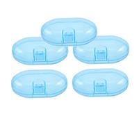 Veemoon Boîte de Rangement pour Brosses à Dents Garçon Fille Étui Portable et pour Brosses à Doigts et Adapté Aux Nourrissons et Tout Petits pour Soin Bucco Dentaire Déplacement