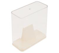 Veemoon Boîte de Rangement pour Médailles de Compétition, Mini Chevalet en Plastique Laiteux, Coffret Collection Compact pour Trophées de Marathon et Course à Pied, Présentoir Bureau