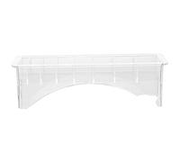 Veemoon Boîte de Rangement pour Tondeuse Électrique avec Emplacements Étui Pratique Plastique pour Accessoires de Coiffure Organiseur pour Peignes Limiteur Couleur