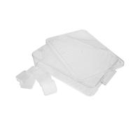 Veemoon Boîte de Rangement Transparente pour Perles avec Compartiments Modulables Organiseur Portable pour Perles de Loisirs Créatifs Petite Boîte de Tri Polyvalente et Empilable