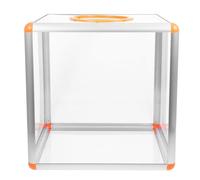 Veemoon Boîte de Tombola Transparente Multifonction Boîte de Rangement pour Tickets Urne à Dons pour Réunions et Événements
