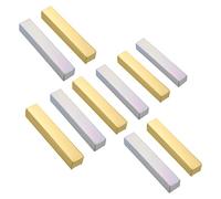 Veemoon Boîte D'emballage Pour Rouge à Lèvres Gloss 100 Pièces Taille 20x120 Mm Papier Rigide Doré Et Holographique Diy Pour Cosmétiques Coffret Rangement Voyage