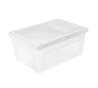 Veemoon Boîte en Plastique pour Reptiles Et Insectes - Cachette pour Gecko - Tortue Et Terrarium Habitat Décoratif pour Lézard Araignée Et Scorpion Blanc