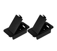 Veemoon Boîtier de Batterie 9v pour Micros Actifs Guitare Basse Électrique, Lot de 2pcs en Plastique Léger avec Mousse Anti-vibration, Connexion Sécurisée pour Usage Acoustique